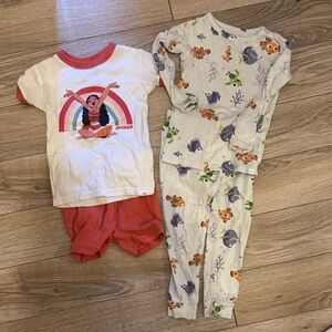 GAP Kids Rainbow and Ocean Pajama Set